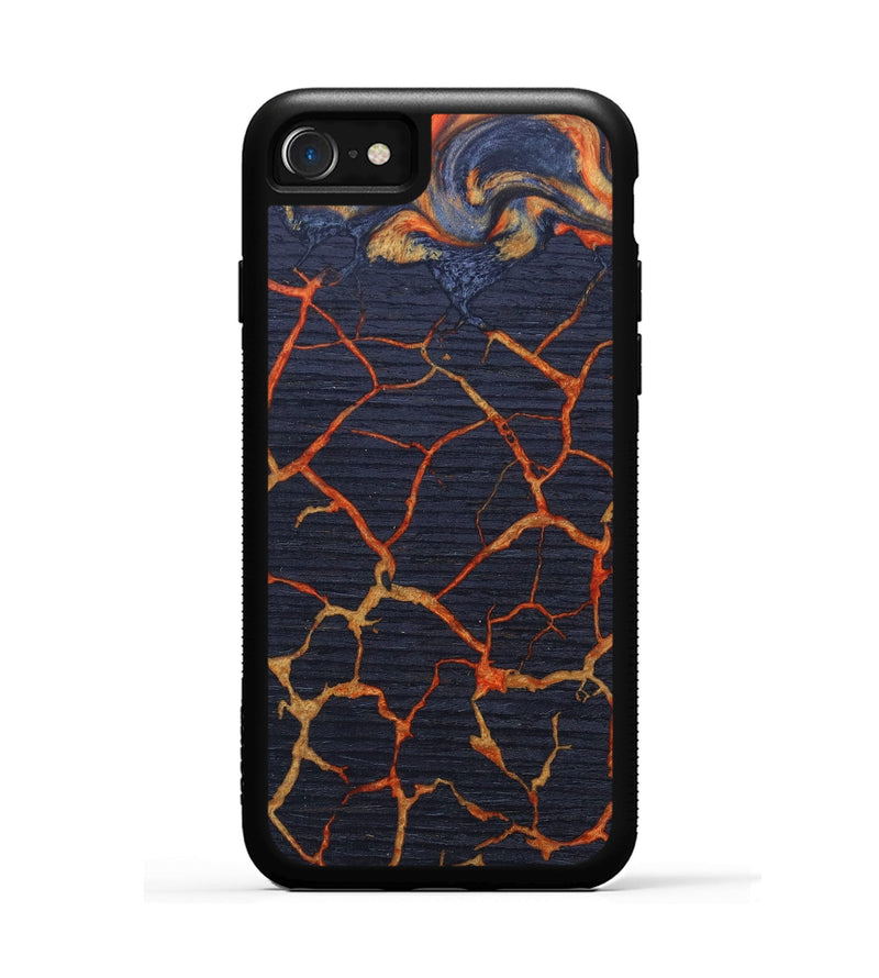 iPhone SE Wood+Resin Phone Case - Chynna (Lava, 627558)