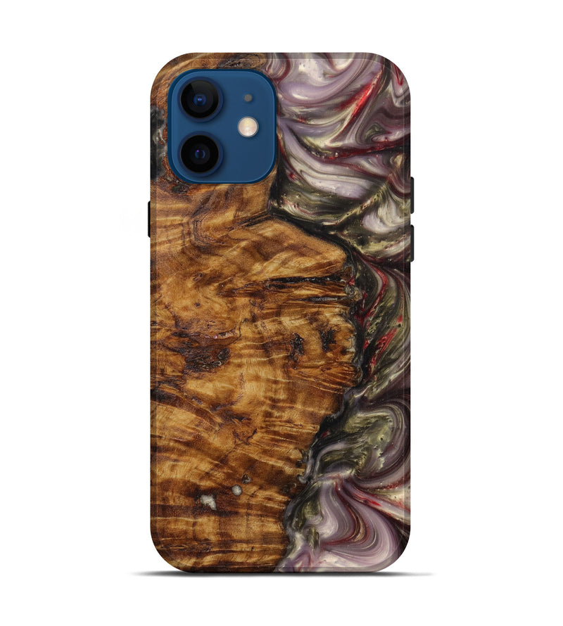 iPhone 12 Wood+Resin Live Edge Phone Case - Don (Artist Pick, 614574)