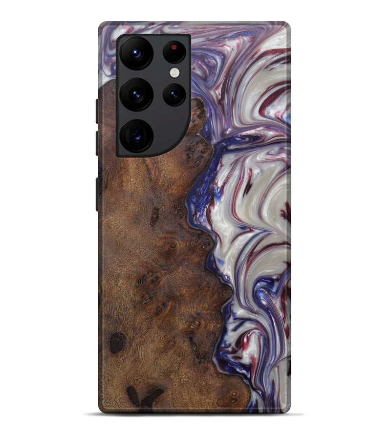 Galaxy S22 Ultra Wood+Resin Live Edge Phone Case - Jemima (Artist Pick, 607278)