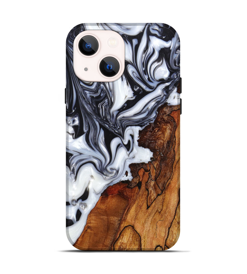 iPhone 14 Wood+Resin Live Edge Phone Case - Duane (Artist Pick, 635525)