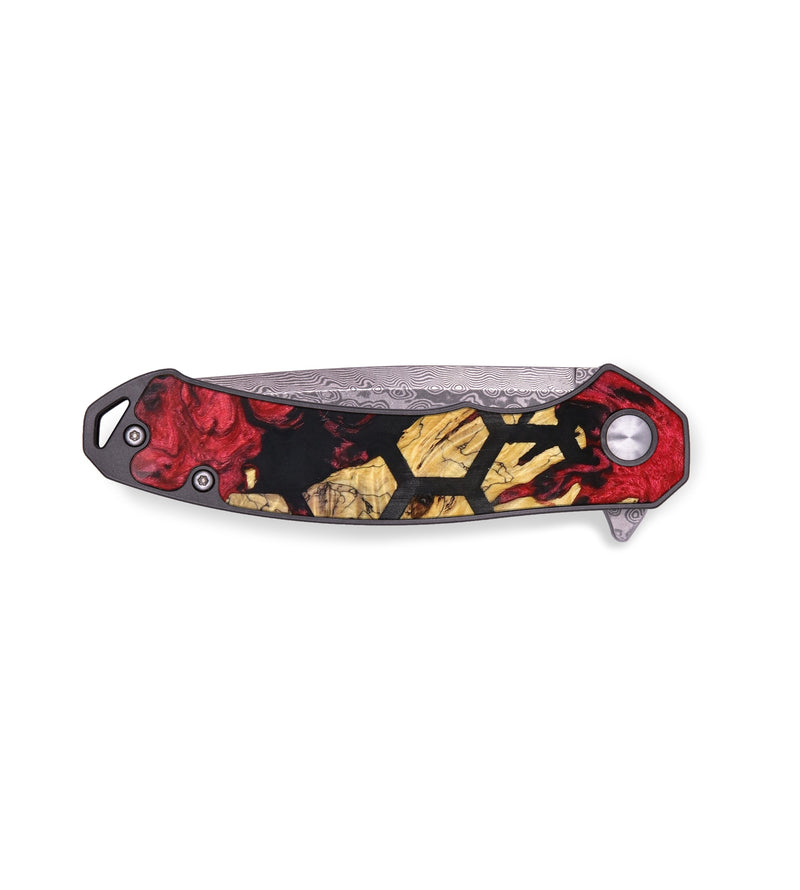 EDC Wood+Resin Pocket Knife - Roderick (Pattern, 636458)