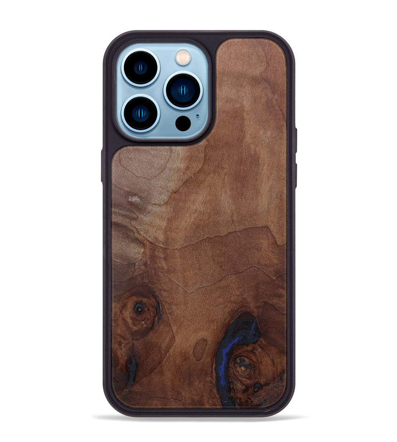 iPhone 14 Pro Max Burl Wood Phone Case - Laurene (Maple Burl, 601953)