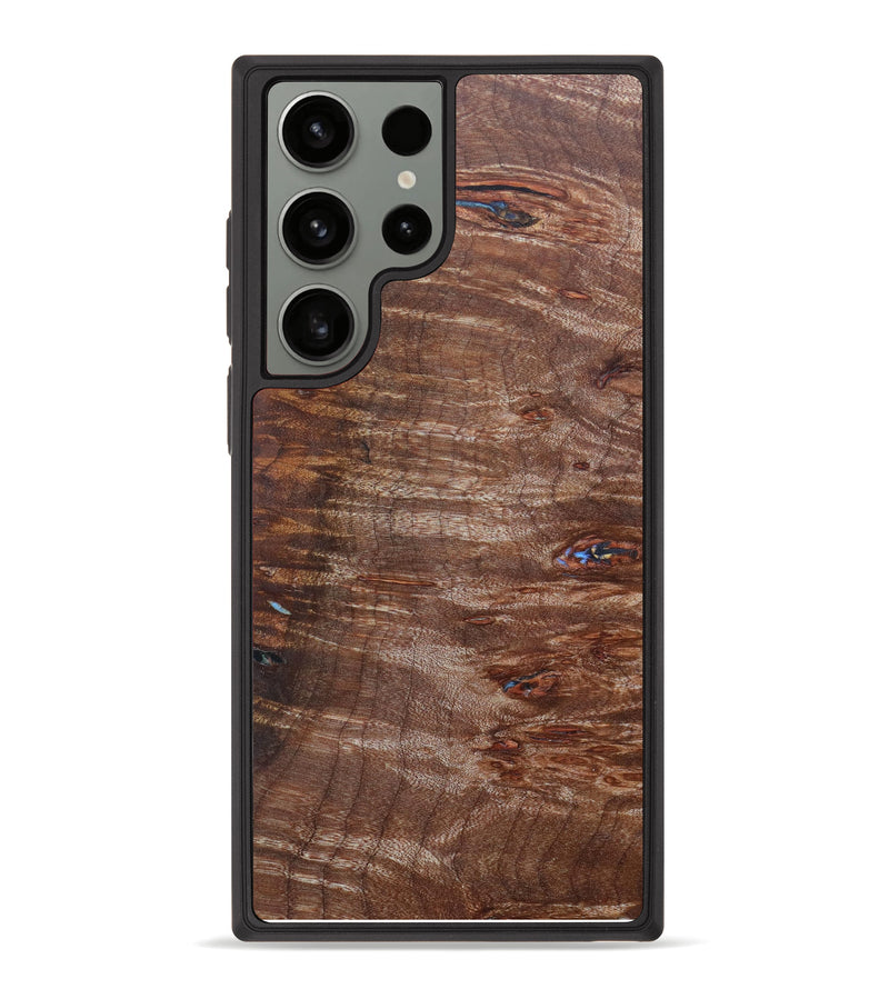 Galaxy S23 Ultra Wood+Resin Phone Case - Madalynn (Buckeye Burl, 624065)