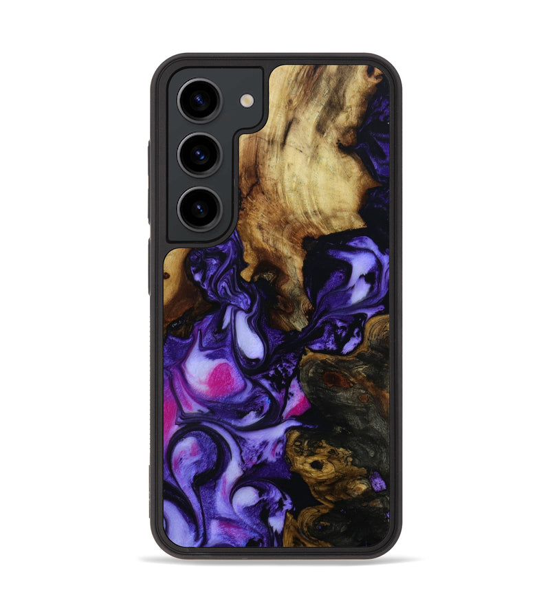 Galaxy S23 Wood+Resin Phone Case - Devon (Mosaic, 647007)