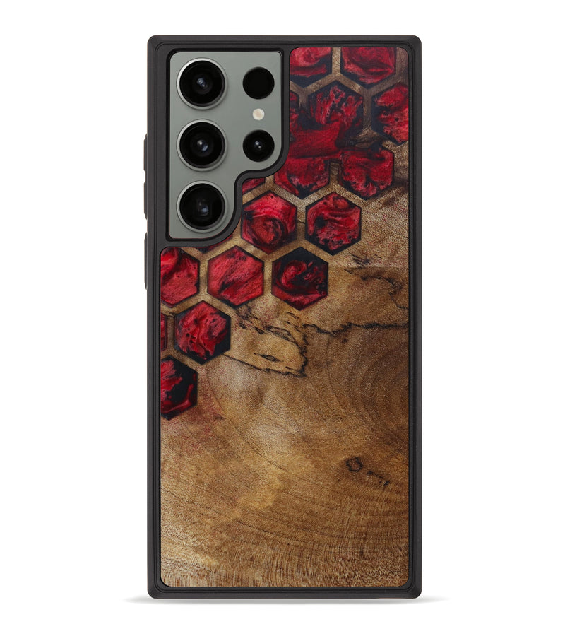 Galaxy S23 Ultra Wood+Resin Phone Case - Korra (Pattern, 621045)