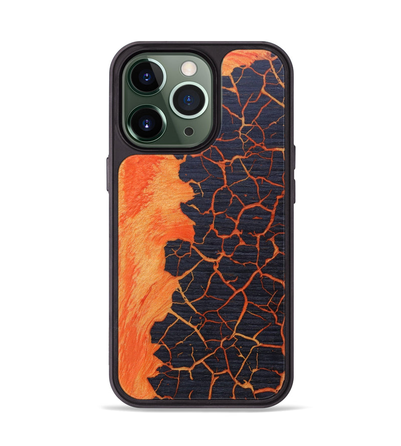 iPhone 13 Pro Wood+Resin Phone Case - Destiney (Lava, 627101)