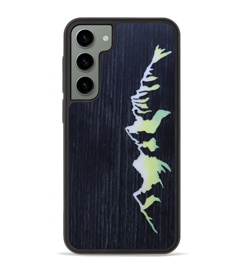 Galaxy S23 Plus Wood+Resin Phone Case - Ozias (Pattern, 631593)