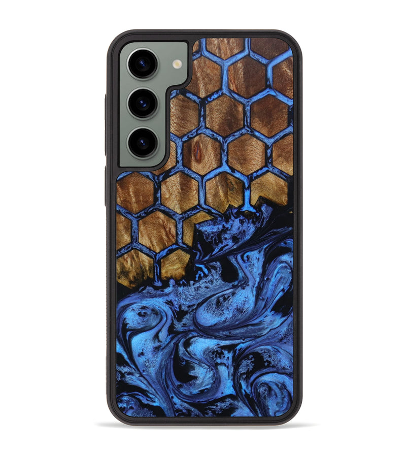 Galaxy S23 Plus Wood+Resin Phone Case - Raymond (Pattern, 643212)