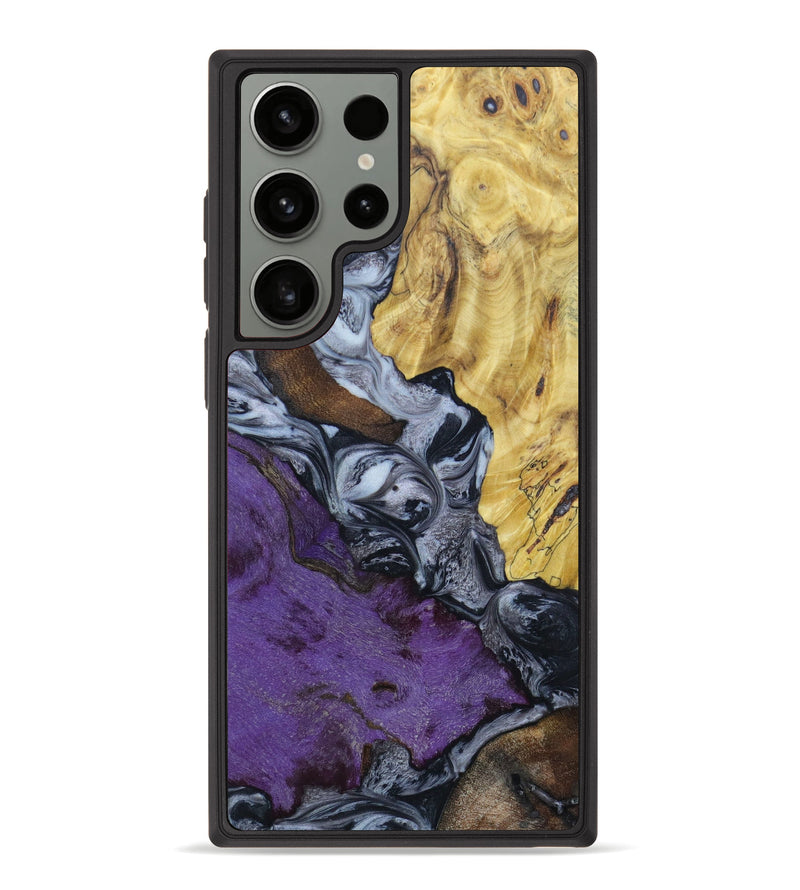 Galaxy S23 Ultra Wood+Resin Phone Case - Kooper (Mosaic, 622324)