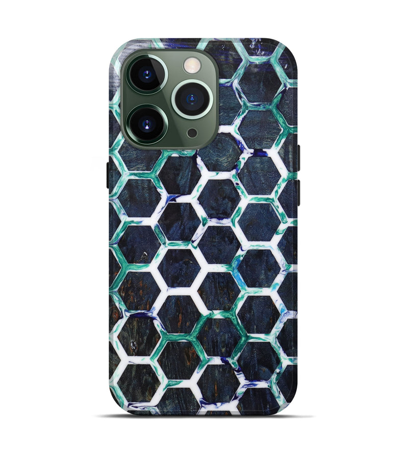 iPhone 13 Pro Wood+Resin Live Edge Phone Case - Kash (Artist Pick, 642817)