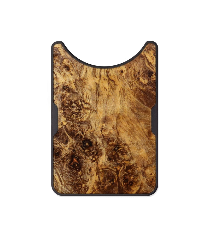 Alloy Burl Wood Wallet - Sondra (Wood Burl, 643423)