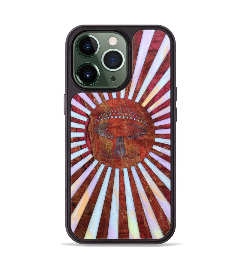 iPhone 13 Pro Wood+Resin Phone Case - Ella (Retro, 636298)
