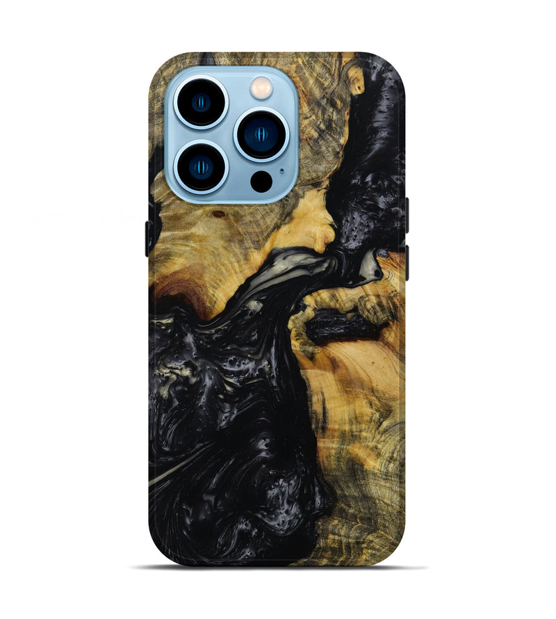 iPhone 14 Pro Wood+Resin Live Edge Phone Case - Ashlyn (Artist Pick, 647645)