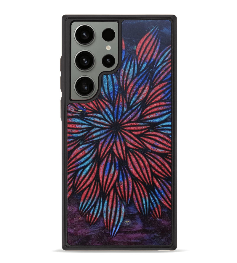 Galaxy S23 Ultra Wood+Resin Phone Case - Dwight (Pattern, 631931)