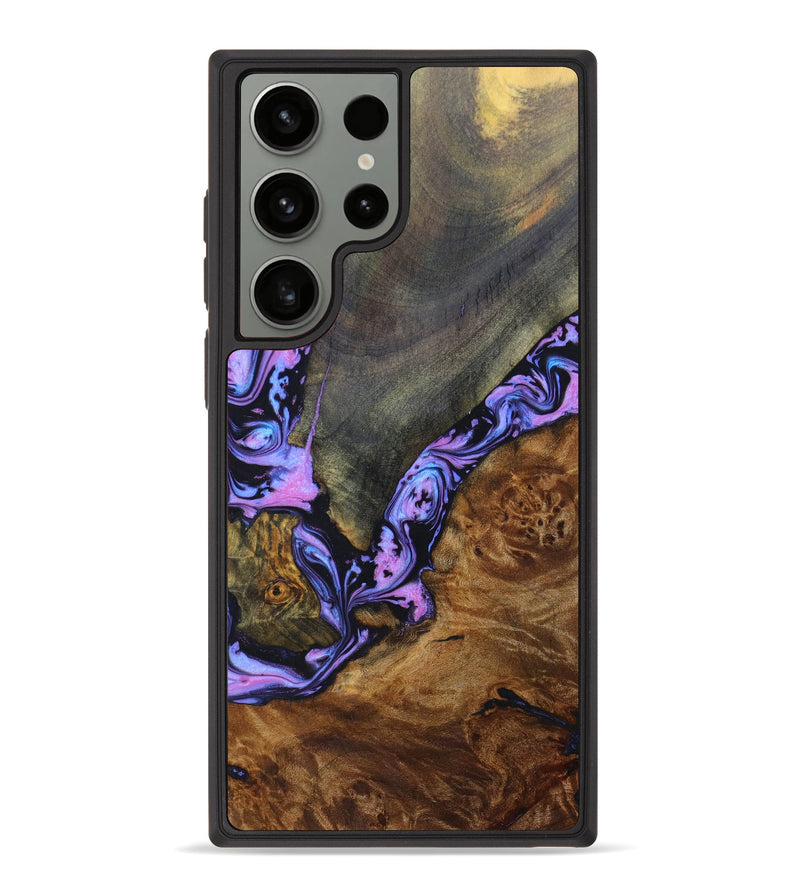 Galaxy S23 Ultra Wood+Resin Phone Case - Gillian (Mosaic, 635864)