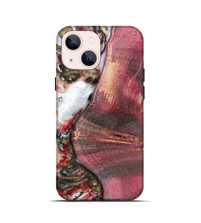 iPhone 13 mini Wood+Resin Live Edge Phone Case - Araya (Artist Pick, 627704)