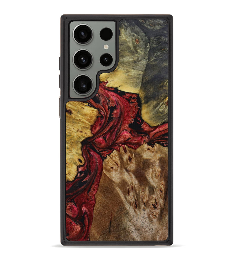 Galaxy S23 Ultra Wood+Resin Phone Case - Cruz (Mosaic, 644751)