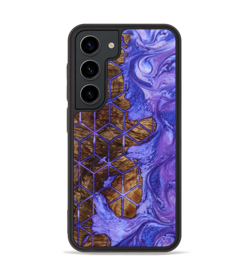 Galaxy S23 Wood+Resin Phone Case - Jayleen (Pattern, 631885)