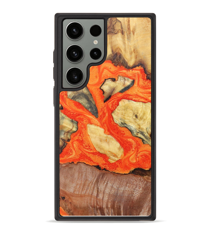 Galaxy S23 Ultra Wood+Resin Phone Case - Moriah (Mosaic, 624389)