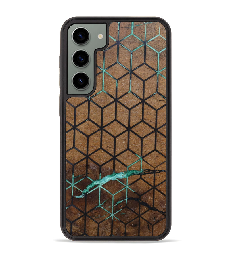 Galaxy S23 Plus Wood+Resin Phone Case - Leticia (Artist Pick, 623952)