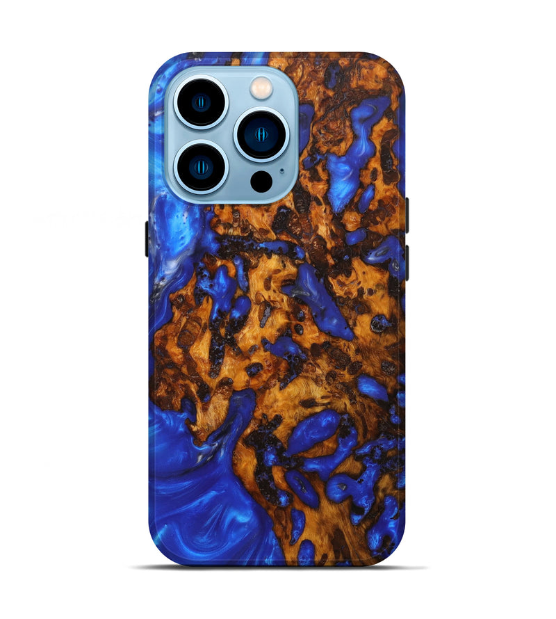 iPhone 14 Pro Wood+Resin Live Edge Phone Case - Angeline (Artist Pick, 635521)