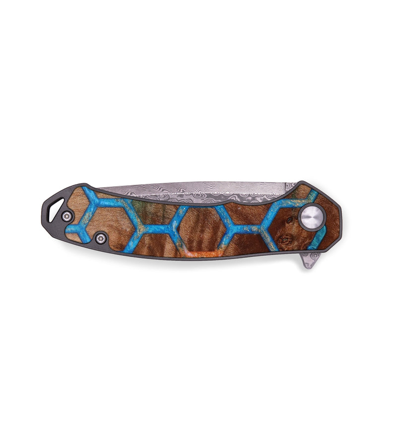 EDC Wood+Resin Pocket Knife - Thiago (Pattern, 645884)