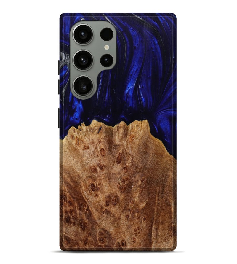 Galaxy S23 Ultra ResinArt Live Edge Phone Case - Hendrix (Blue, 622940)