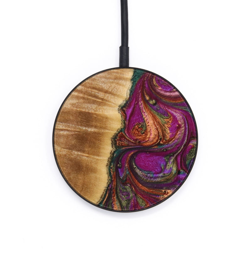 Circle Wood+Resin Wireless Charger - Fabian (Artist Pick, 648148)