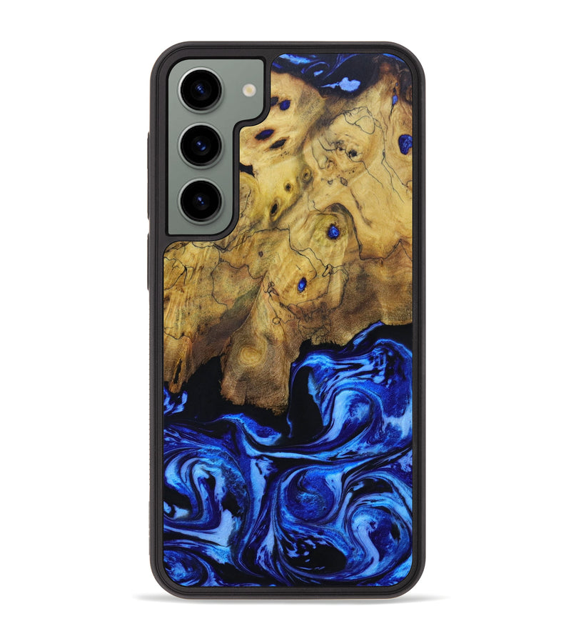 Galaxy S23 Plus Wood+Resin Phone Case - Rose (Artist Pick, 641625)