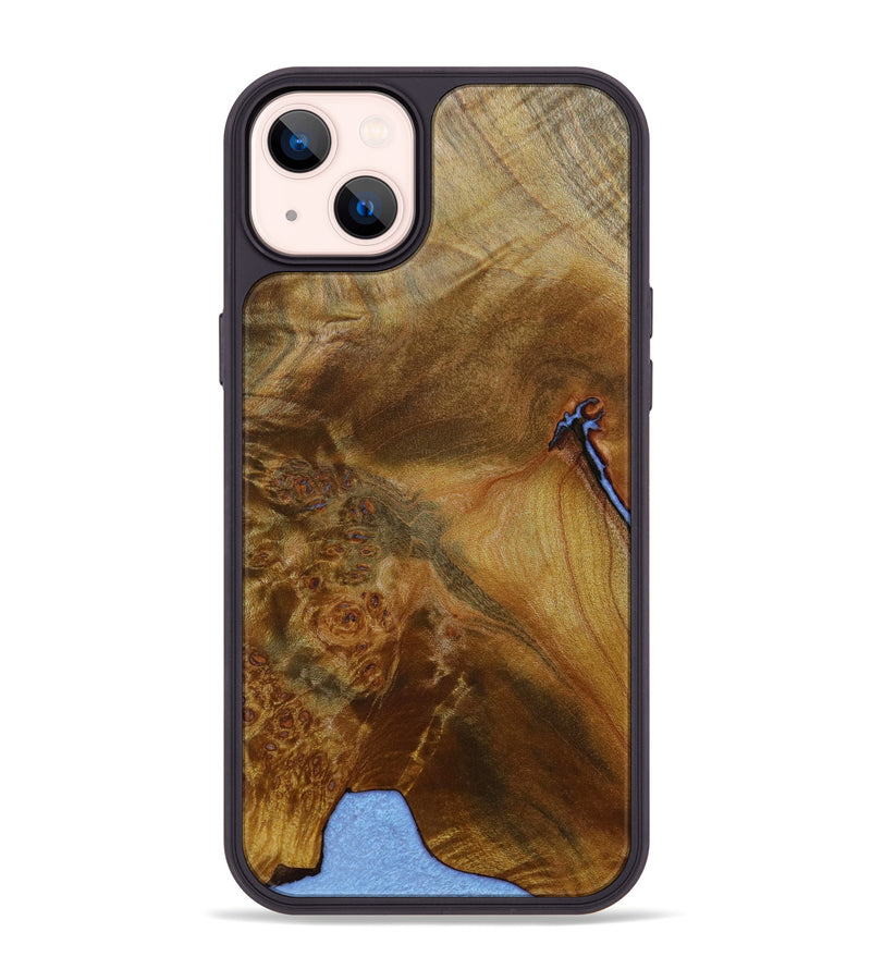 iPhone 14 Plus Burl Wood Phone Case - Kathy (Wood Burl, 643584)