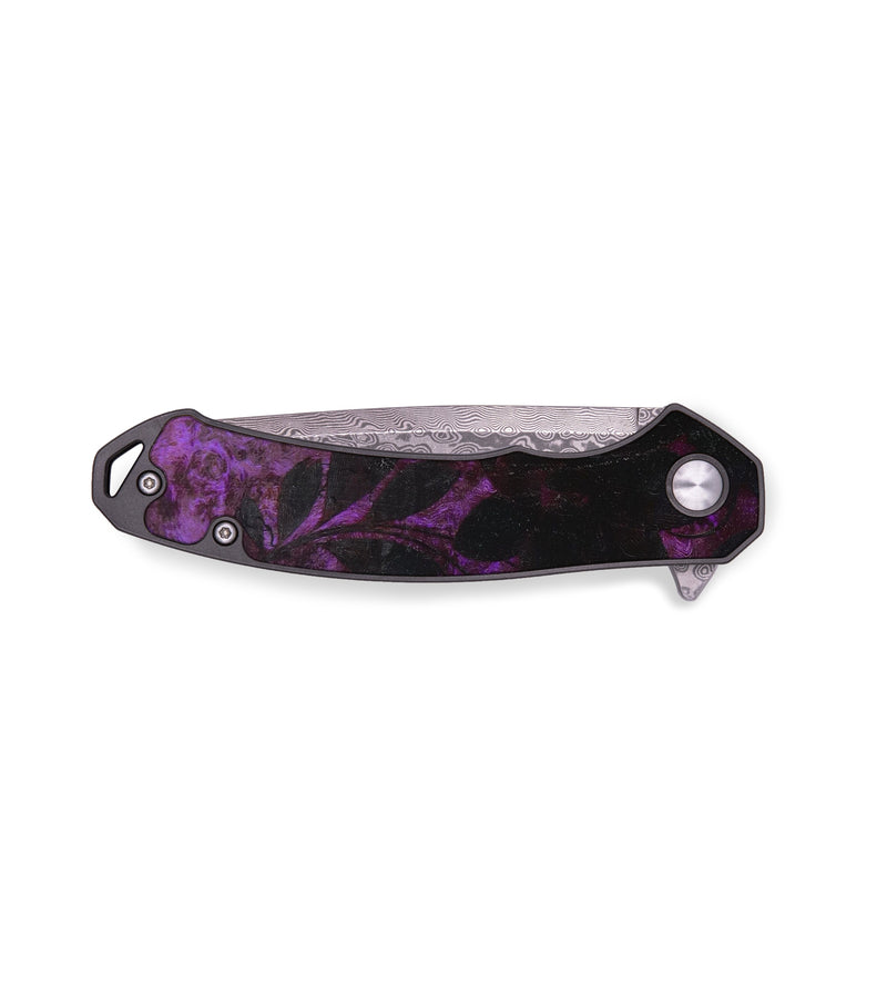 EDC Wood+Resin Pocket Knife - Clark (Pattern, 636373)