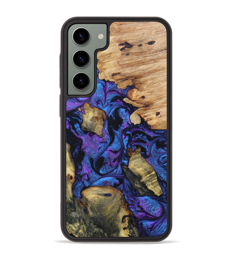 Galaxy S23 Plus Wood+Resin Phone Case - Tamela (Mosaic, 631179)