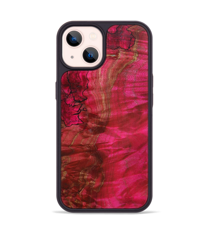 iPhone 14 Wood+Resin Phone Case - Beulah (Maple Burl, 641417)