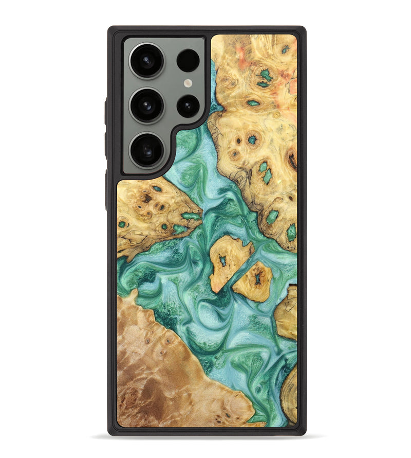 Galaxy S23 Ultra Wood+Resin Phone Case - Luciano (Mosaic, 631161)