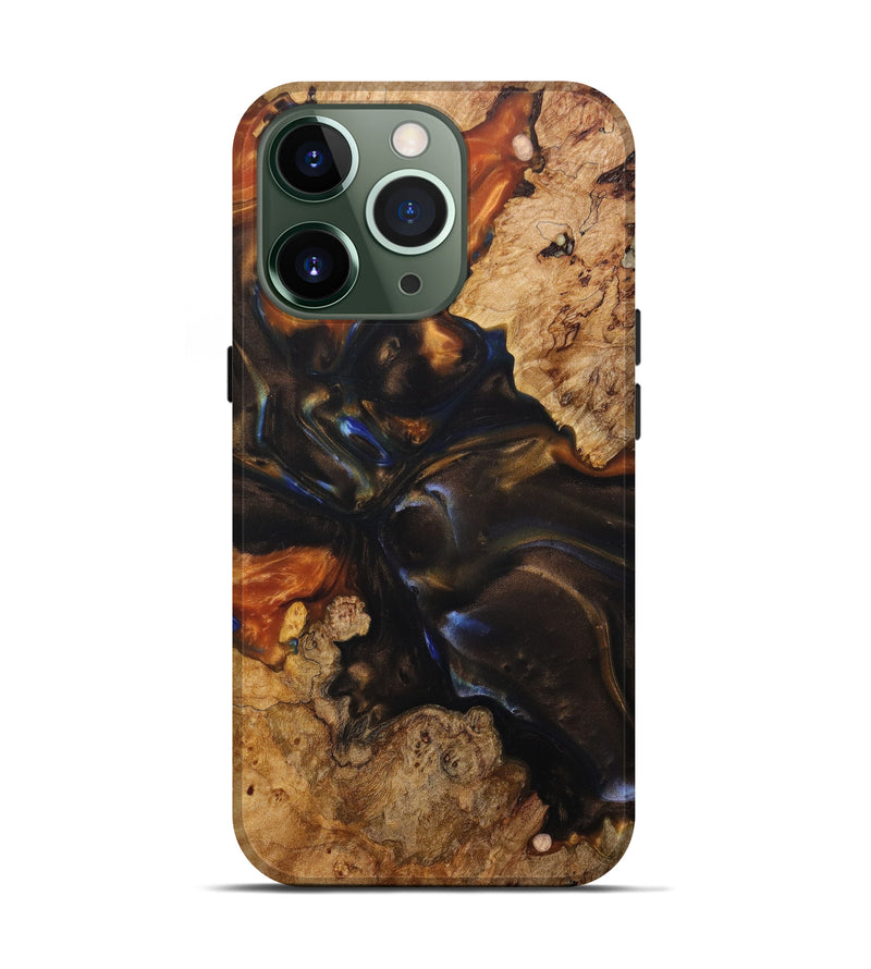 iPhone 13 Pro Wood+Resin Live Edge Phone Case - Holden (Artist Pick, 631410)