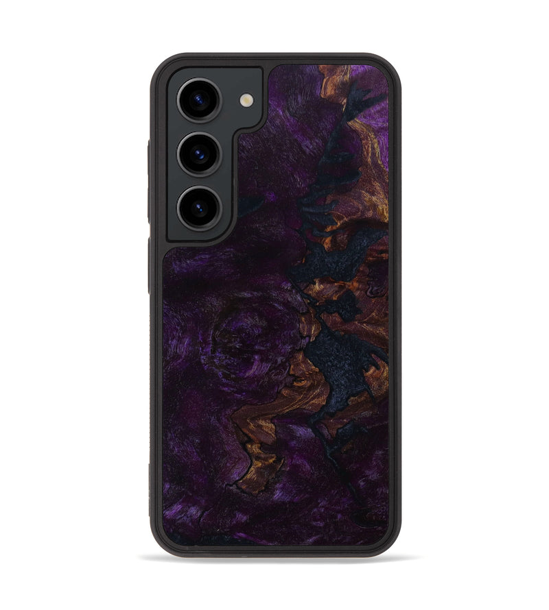Galaxy S23 Wood+Resin Phone Case - Rochelle (Pattern, 642060)