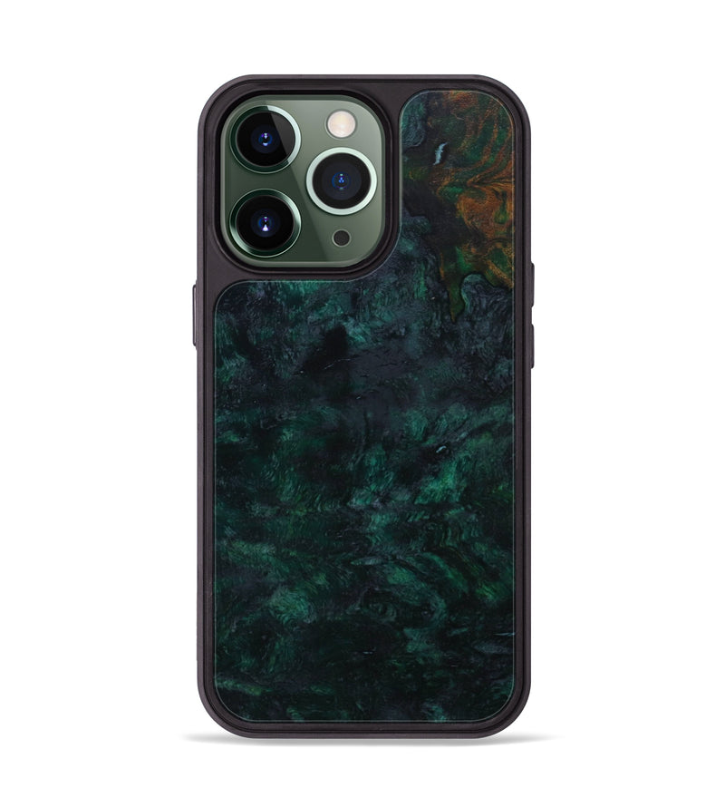 iPhone 13 Pro Wood+Resin Phone Case - Parker (Wood Burl, 648325)
