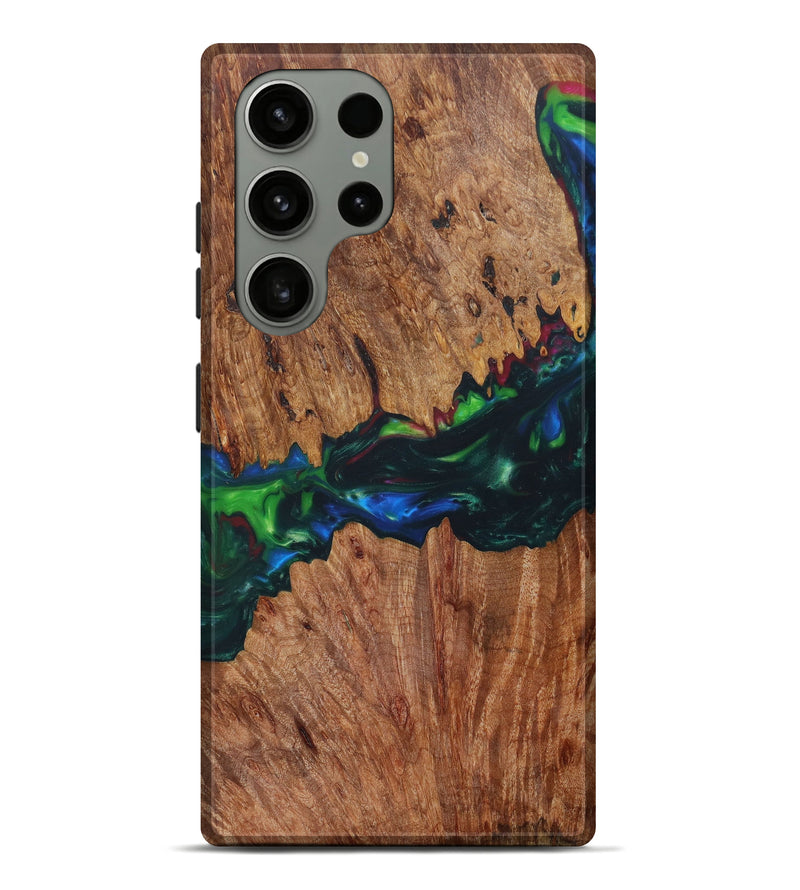 Galaxy S23 Ultra Wood+Resin Live Edge Phone Case - Nikki (Artist Pick, 623173)