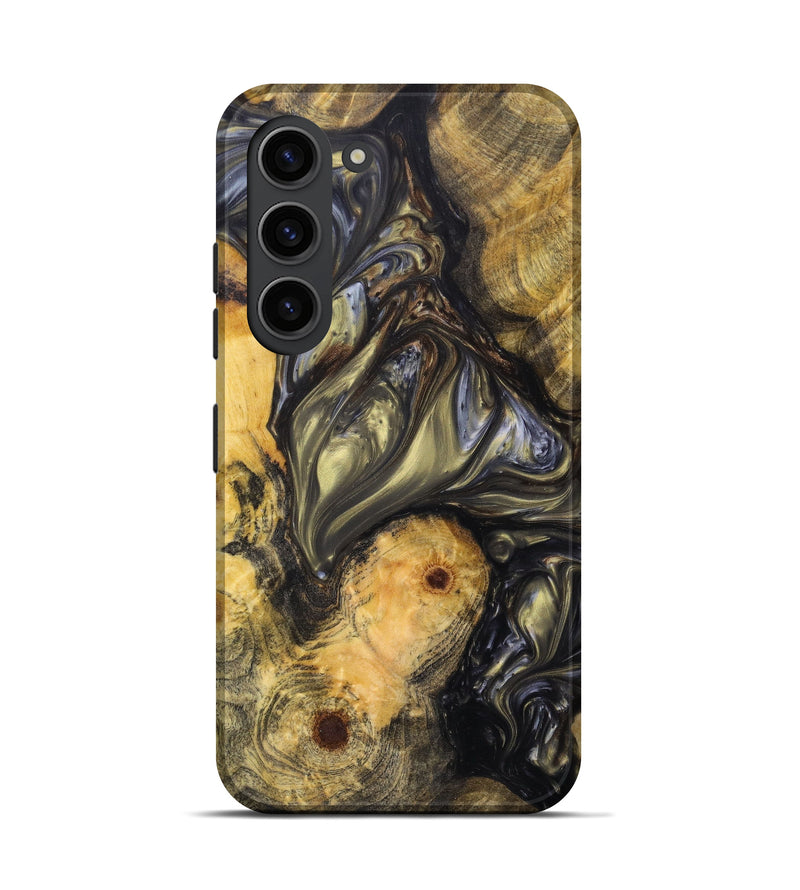 Galaxy S23 Wood+Resin Live Edge Phone Case - Ashton (Metallic, 625769)