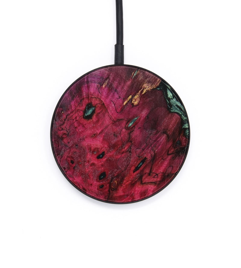 Circle Wood+Resin Wireless Charger - Cayden (Wood Burl, 648385)