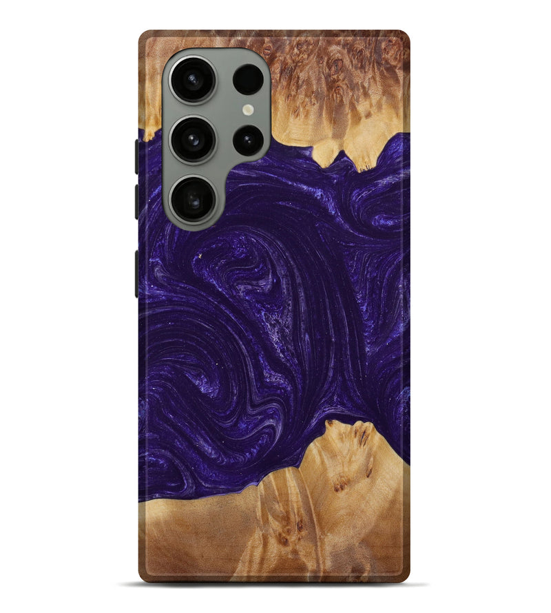 Galaxy S23 Ultra Wood+Resin Live Edge Phone Case - Jaiden (Artist Pick, 645654)
