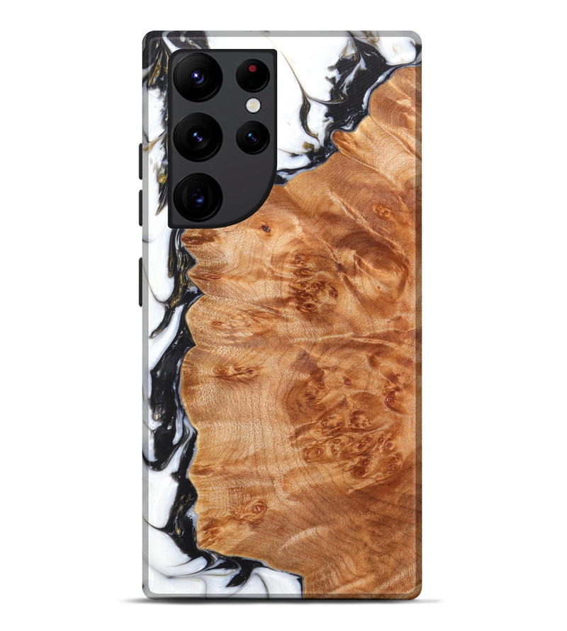 Galaxy S22 Ultra Wood+Resin Live Edge Phone Case - Abagail (Artist Pick, 626866)