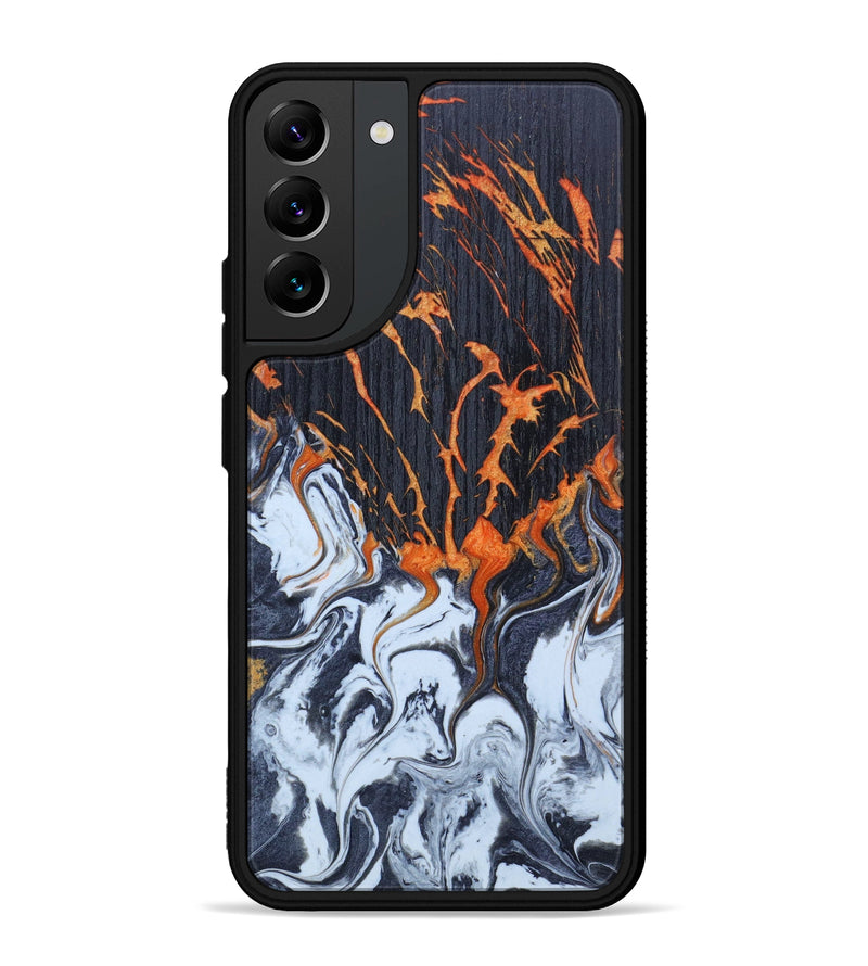 Galaxy S22 Plus Wood+Resin Phone Case - Shimon (Lava, 627130)