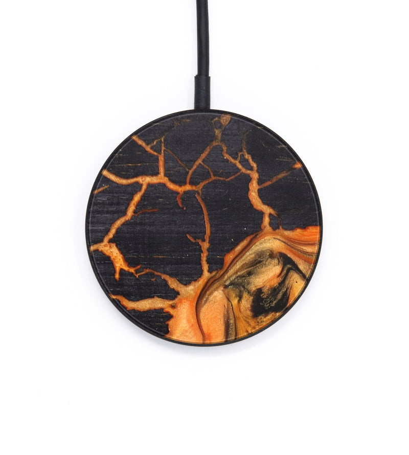 Circle Wood+Resin Wireless Charger - Viridiana (Lava, 625104)