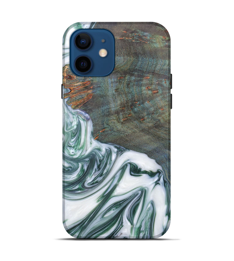 iPhone 12 Wood+Resin Live Edge Phone Case - Kaye (Artist Pick, 606761)