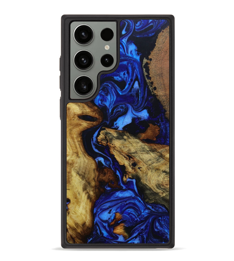 Galaxy S23 Ultra Wood+Resin Phone Case - Averie (Mosaic, 646445)