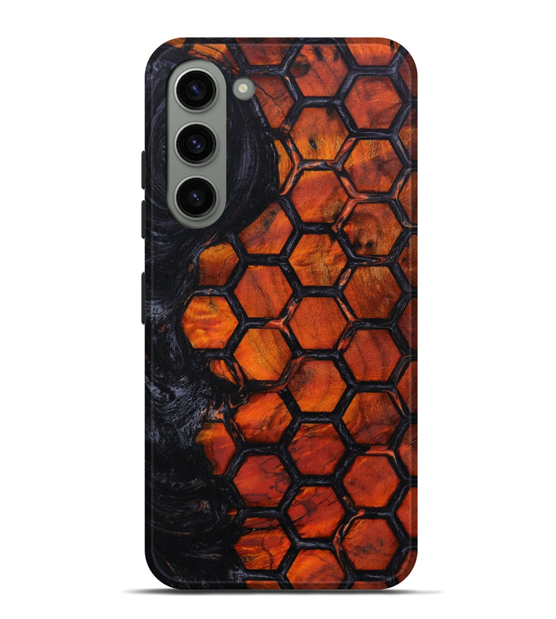 Galaxy S23 Plus Wood+Resin Live Edge Phone Case - Jett (Artist Pick, 643976)