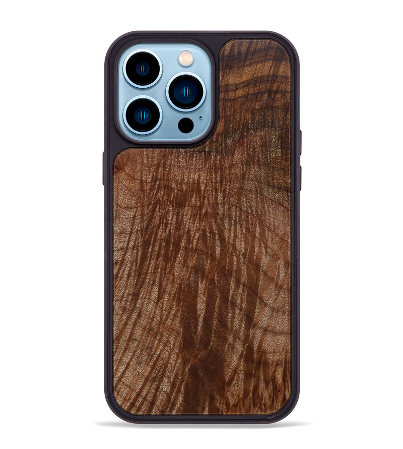 iPhone 14 Pro Max Burl Wood Phone Case - Marie (Wood Burl, 643580)