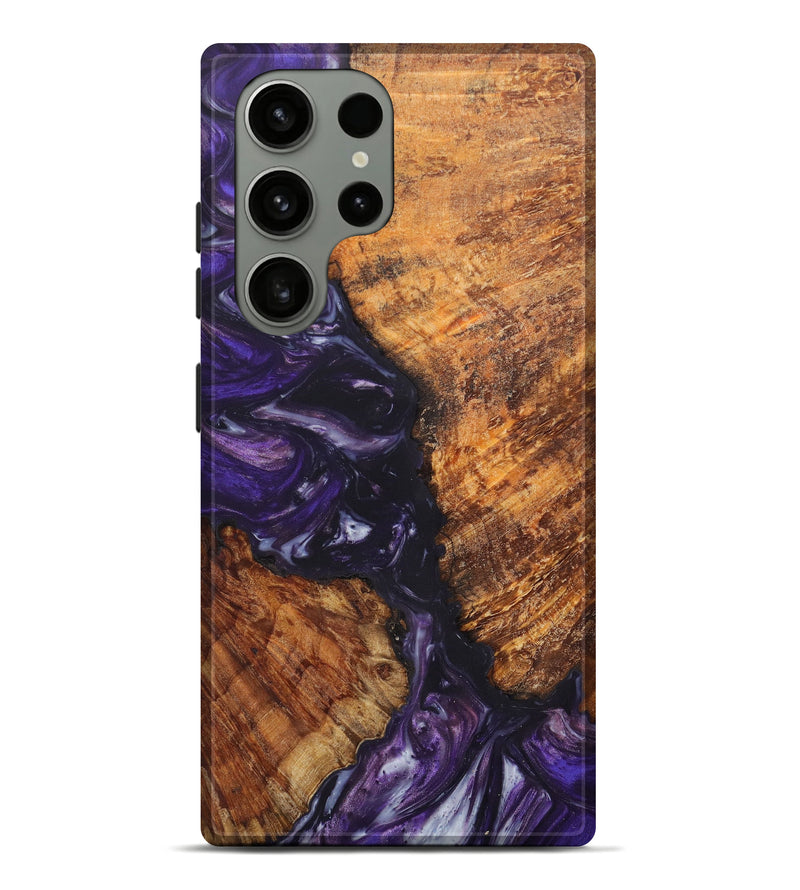 Galaxy S23 Ultra Wood+Resin Live Edge Phone Case - Rylee (Artist Pick, 623214)