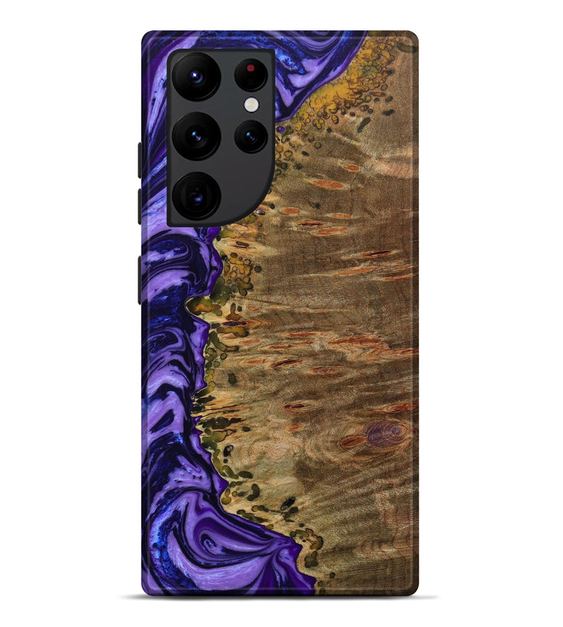 Galaxy S22 Ultra Wood+Resin Live Edge Phone Case - May (Artist Pick, 642831)